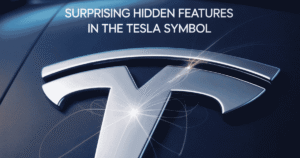Surprising Hidden Features in the Tesla Symbol