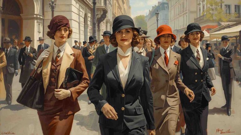 1920s Paris Business Women