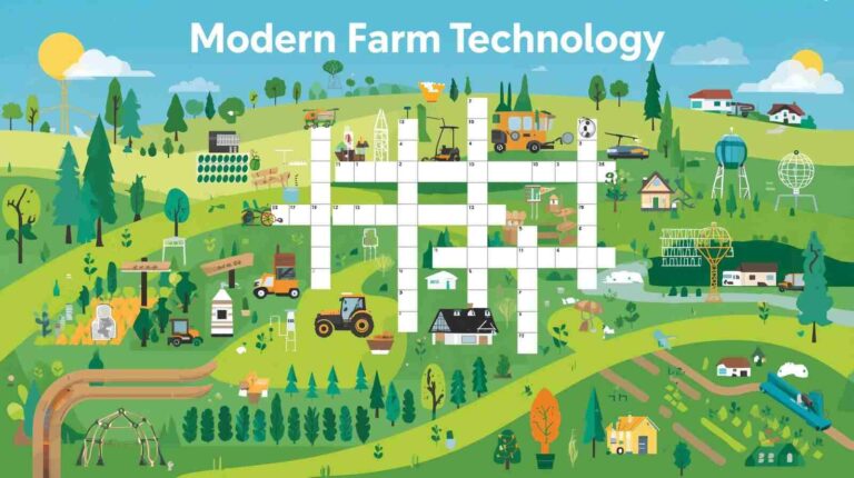 Modern Farm Technology Crossword