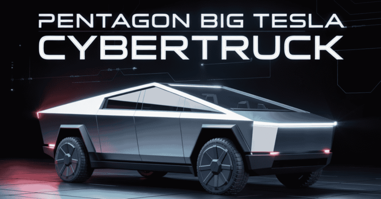 Pentagon Big Tech Tesla Cybertruck