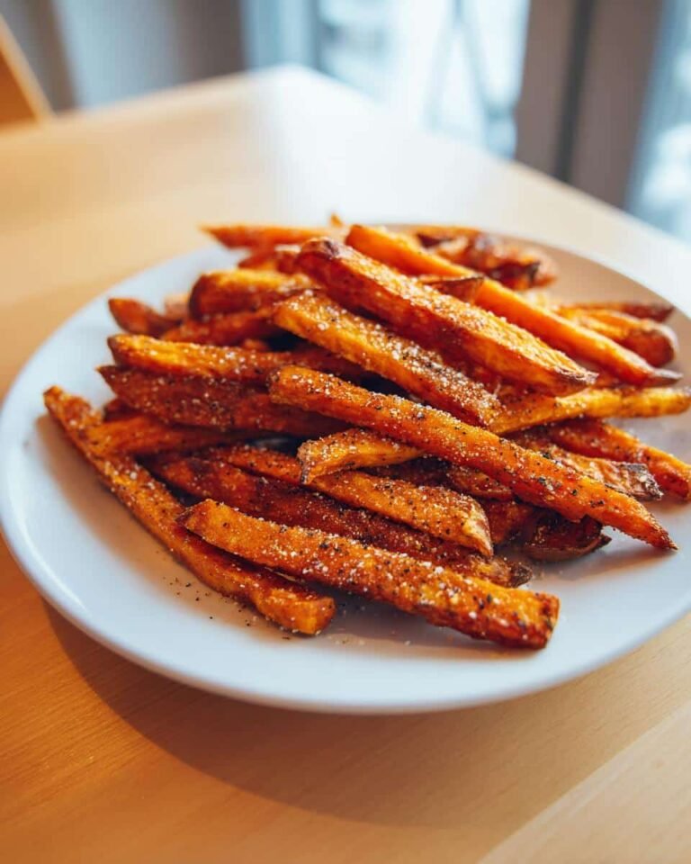 Crispy Sweet Potato Fries Recipe with 2 Secret Tricks