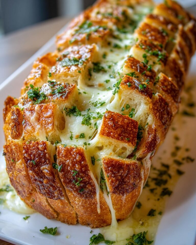 25-Minute Cheesy Pull-Apart Bread Recipe – Delicious!